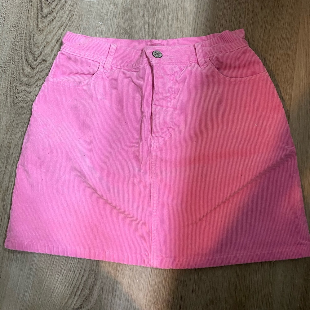 Corduroy skirt